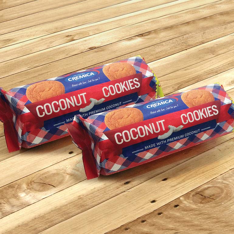 cremica-coconut-cookies-pack-design