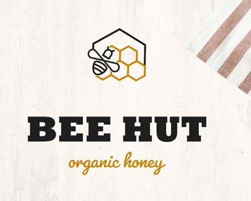 best honey company logo design