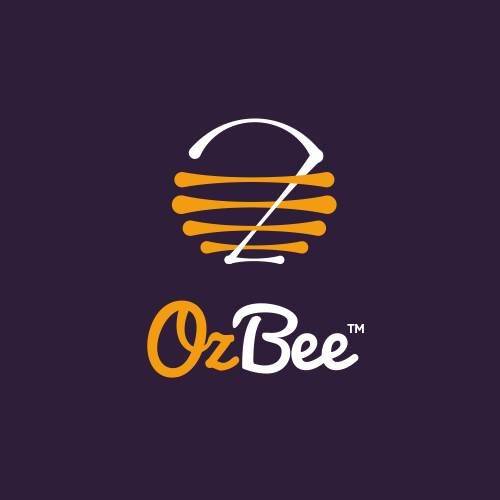 creative honey company logo design 