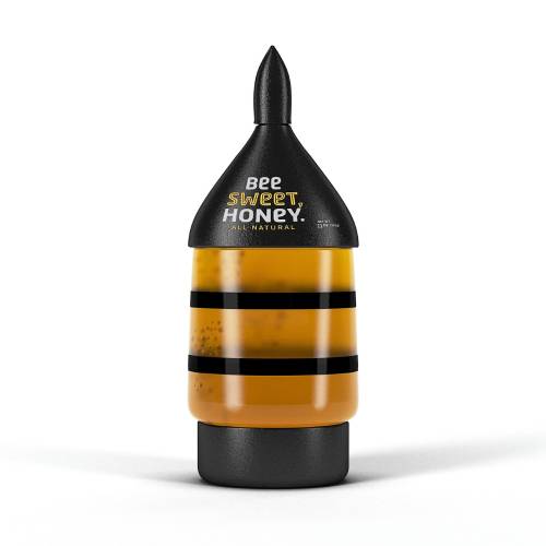 creative honey product shape design