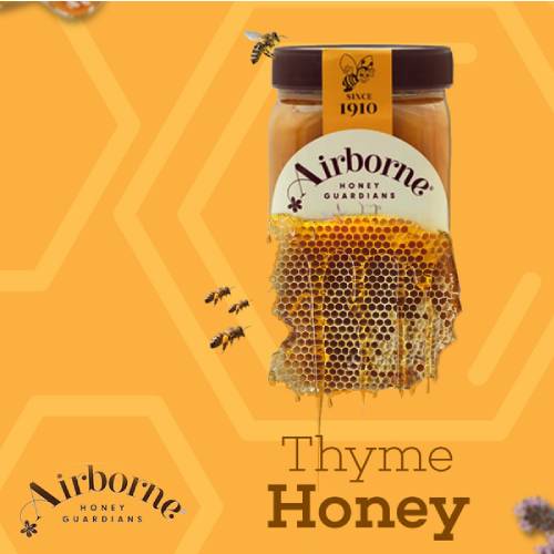 honey social media post design