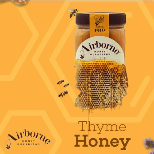 honey social media post design