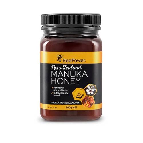 manuka honey label design 