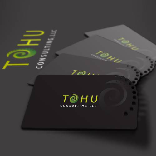 koru business card design