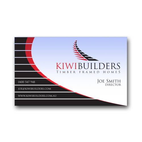 silver fern business card design