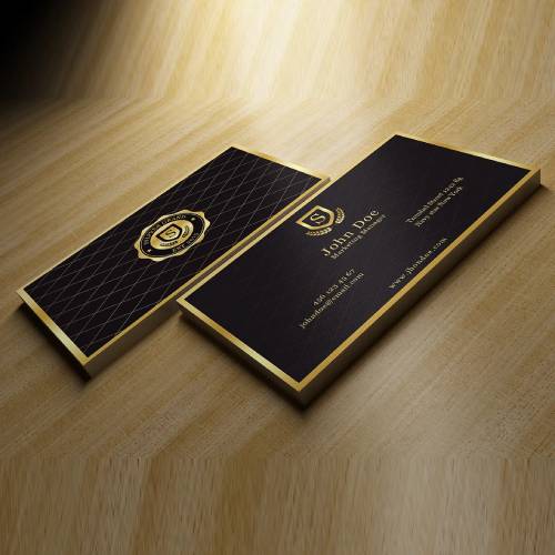best modern business card