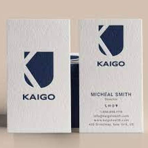 minimal business card design