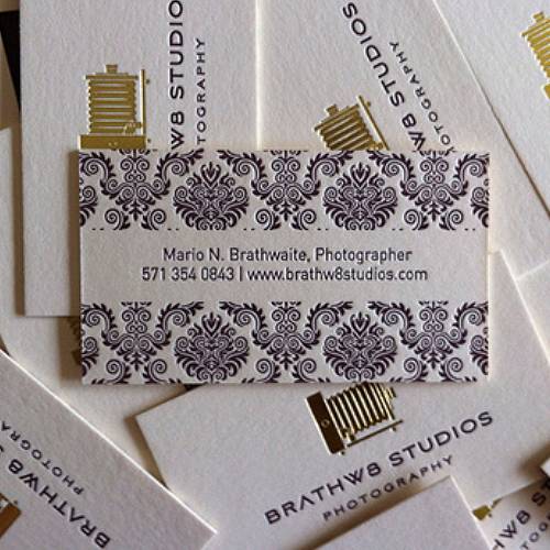 modern business card