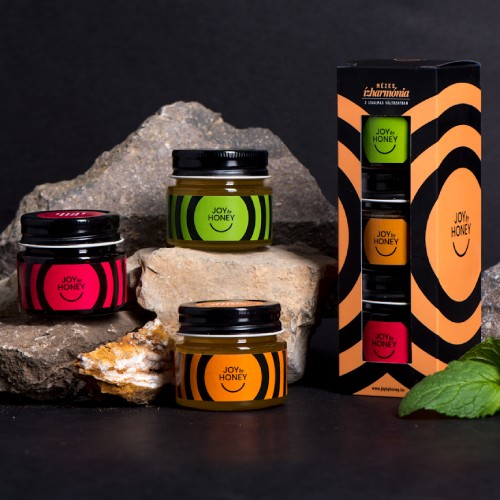 honey jar label design