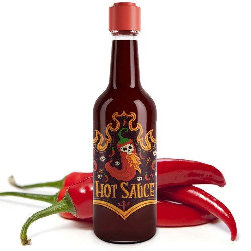 sauce label design
