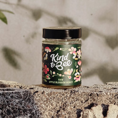 typography jar label design
